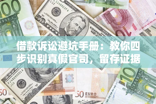 北京借款诉讼避坑手册：教你四步识别真假官司，留存证据不踩雷