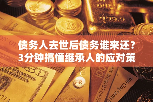 北京债务人去世后债务谁来还？3分钟搞懂继承人的应对策略